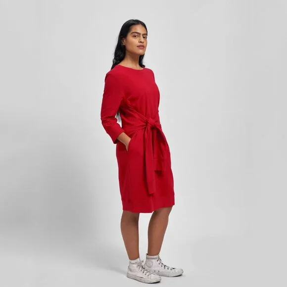 Universal Standard Misa Dress in Red - sz XS (10/12) - Picture 2 of 11
